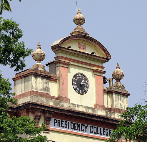 1879 - Enters Presidency College