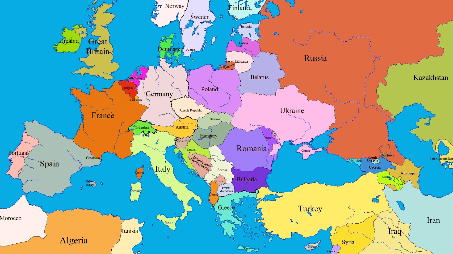 1896 August-September - In the Europe for six weeks