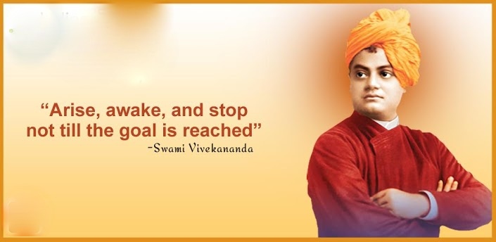 Swami Vivekananda quote: Renounce and give up. What did Christ say? He  that