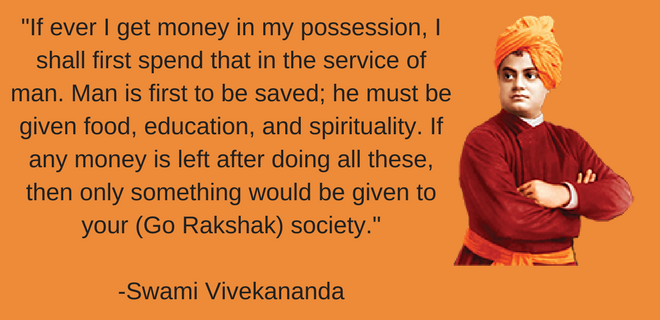 Conversation Between Swami Vivekananda And A Go Rakshak Swami Vivekananda